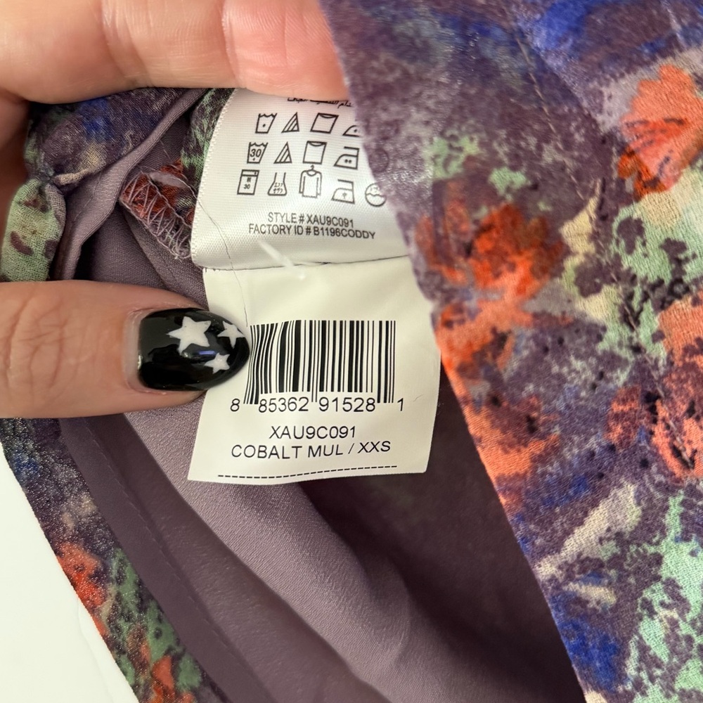 BCBGeneration Multicolored Romper - Picture 7 of 11